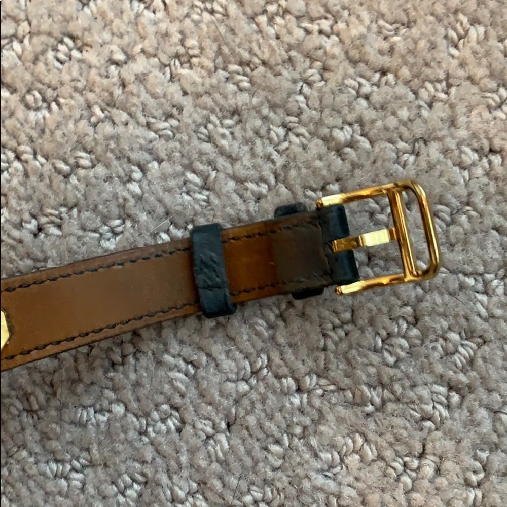 Hermès bracelet pre loved black and gold - Picture 5 of 7